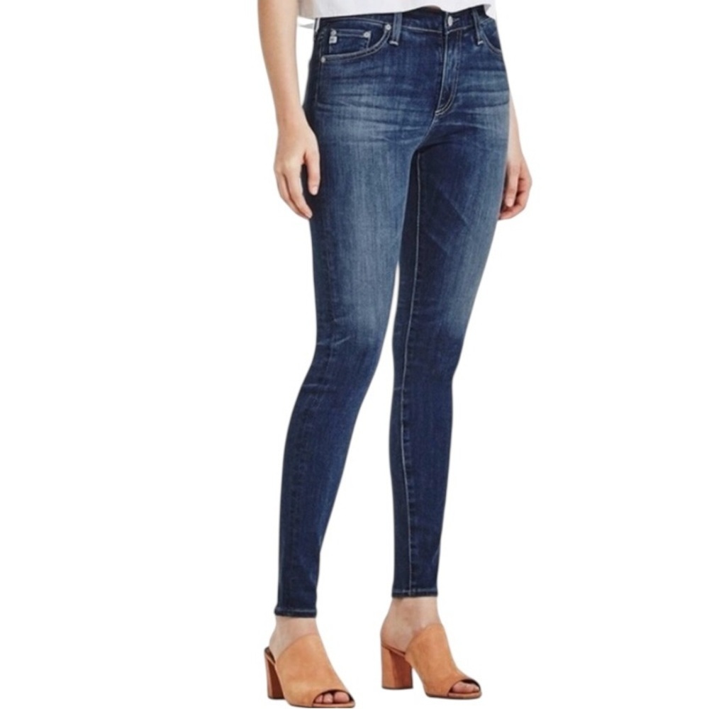 Ag Adriano Goldschmied. the Farrah skinny ankle  in Classic Blue